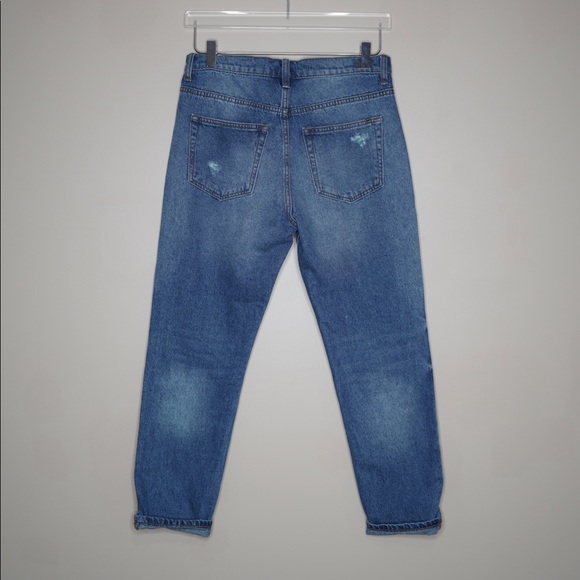 SP Black Label Ripped High Waist Crop Mom Jeans - Picture 4 of 6